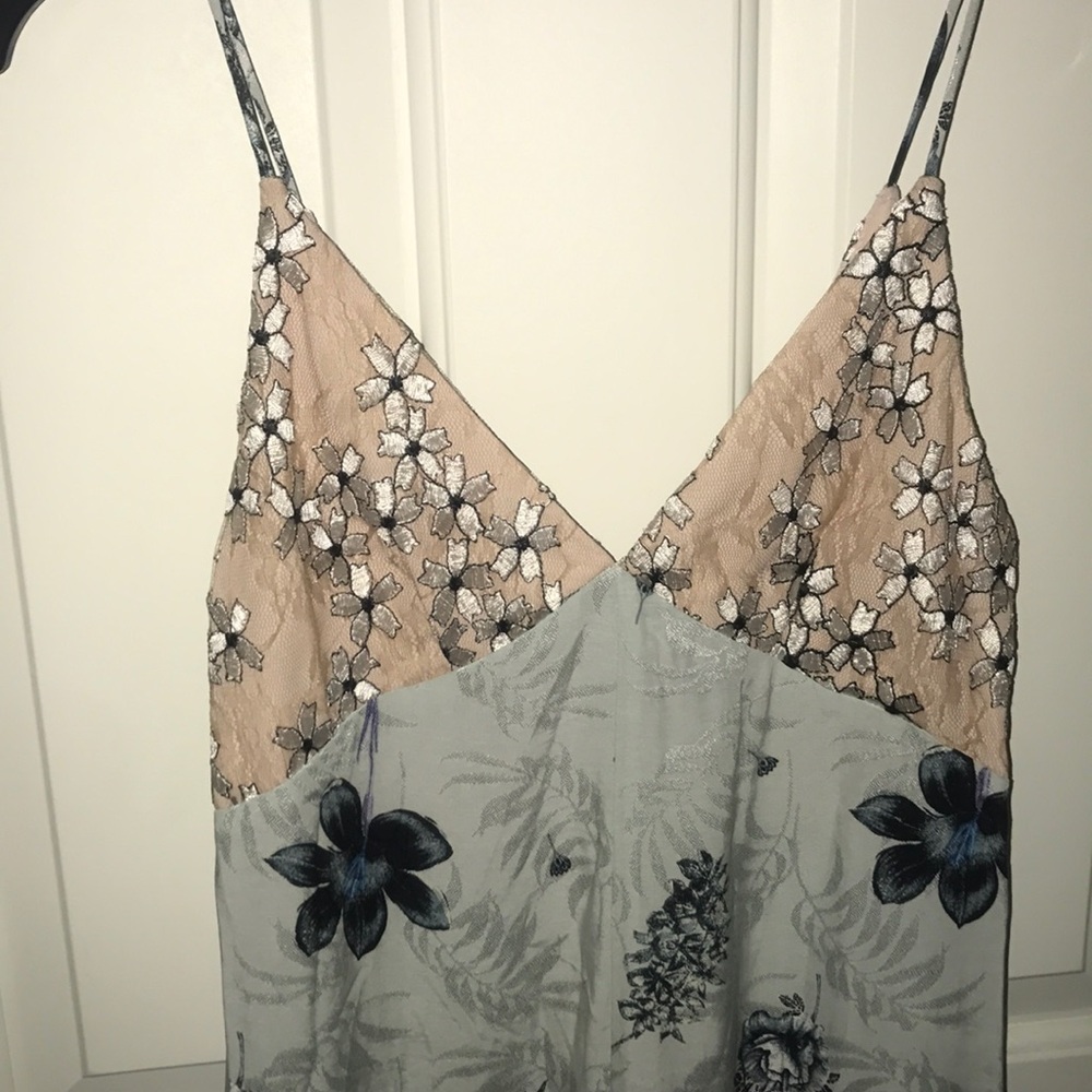 Topshop floral jumper